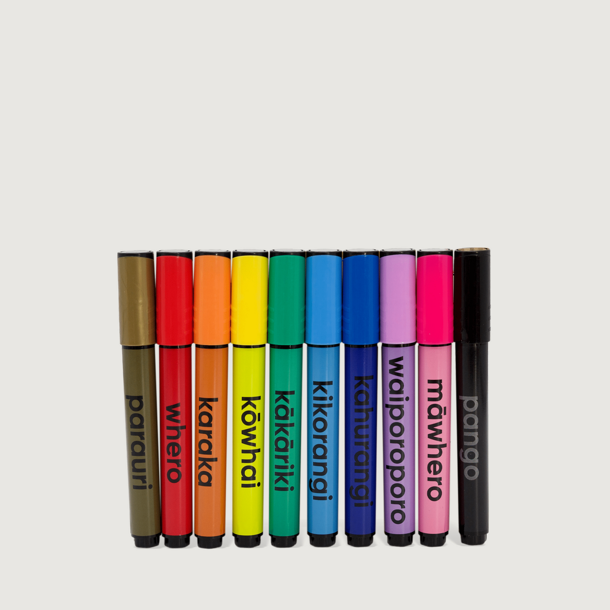 Moana Road - Te Reo Maori Rainbow Markers - 2 units