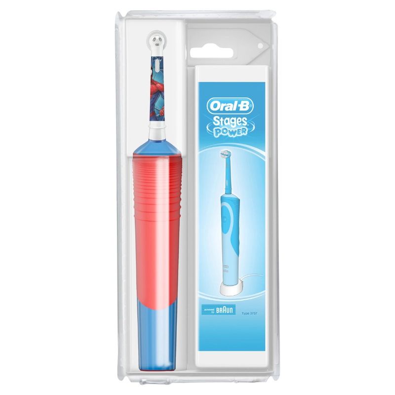Electric Toothbrush - Oral-B Stages Power Spiderman 3+ Years