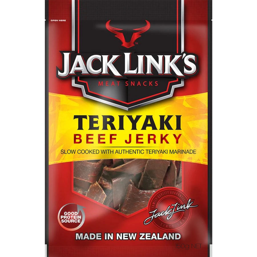 Jack Link's Beef Jerky Teriyaki 150g - Pack of 12