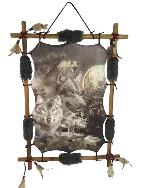 Dream Catcher Wolf Dreams 56x41