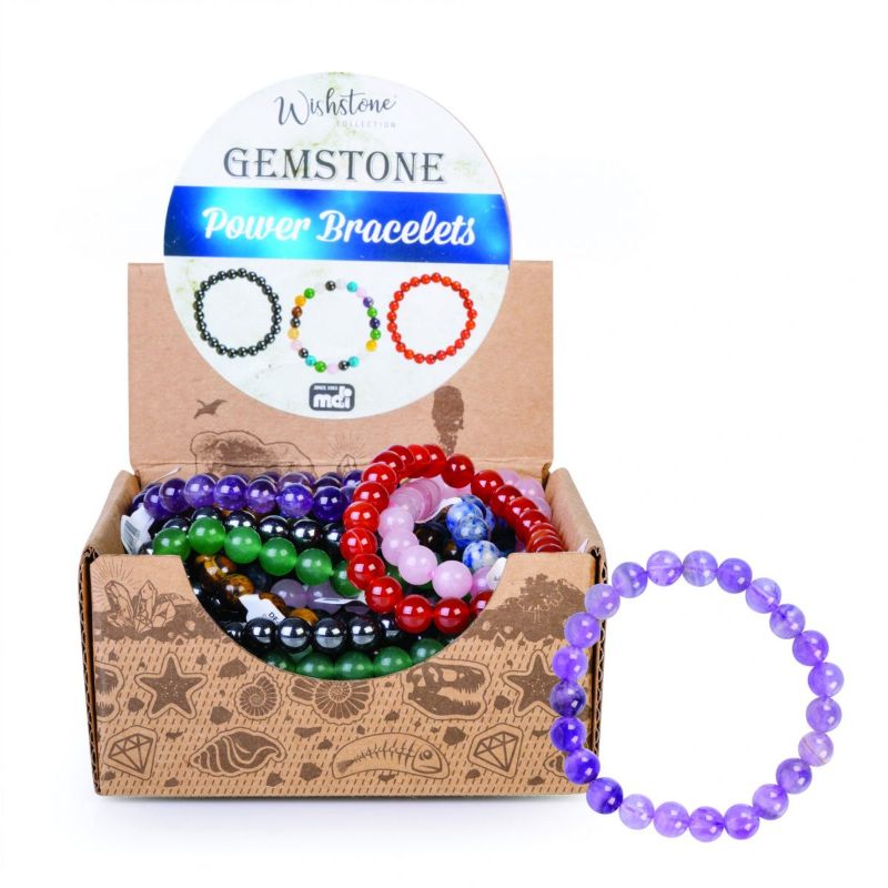 Gemstone Bracelet - Power Bead (Set of 25 Assorted)