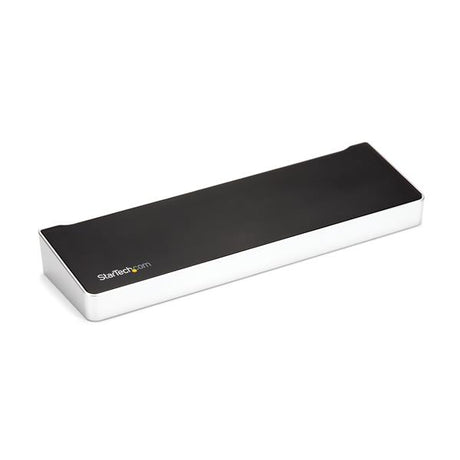 USB-C Docking Station with 4K triple monitor support, 100W PD, HDMI, DisplayPort, and multiple USB ports for enhanced productivity.