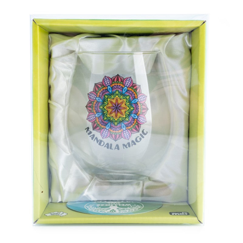 Mandala Tallulah Wellness Stemless Glass
