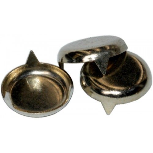 SILENT Nickel Plated domes, 1-1/4”, offering durability, sleek design, and corrosion resistance for versatile applications.
