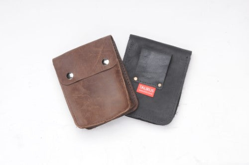 Taurus Leather Diary Pouch Gussetted Brown
