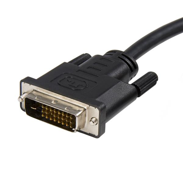 10ft DisplayPort to DVI adapter cable for 1920x1200/1080p resolution, perfect for seamless video connections.