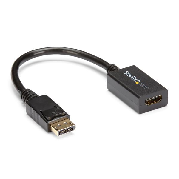 Smartfox AU DisplayPort to HDMI adapter, 1920x1200 resolution, supports audio, connects HDMI displays to DisplayPort outputs.