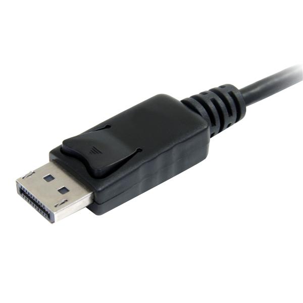 15cm DisplayPort to Mini DisplayPort adapter for seamless video connection between laptops and monitors.