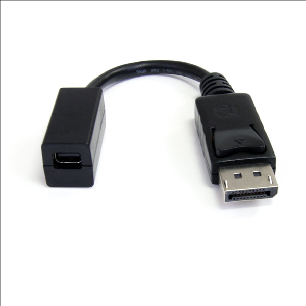 15cm DisplayPort to Mini DisplayPort adapter for seamless video connectivity and high-resolution performance.