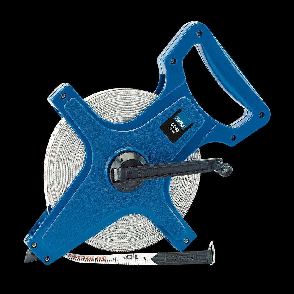 DRAPER 50m Fibreglass Surveyor's Tape