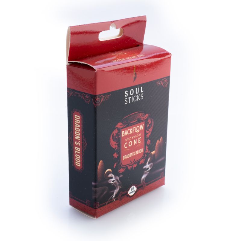 Backflow Incense Cone - Soul Sticks Dragon's Blood (12 Packs)