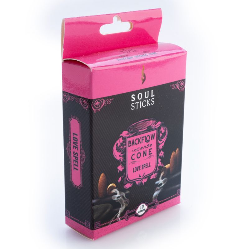 Backflow Incense Cone - Soul Sticks Love Spell (12 Packs)