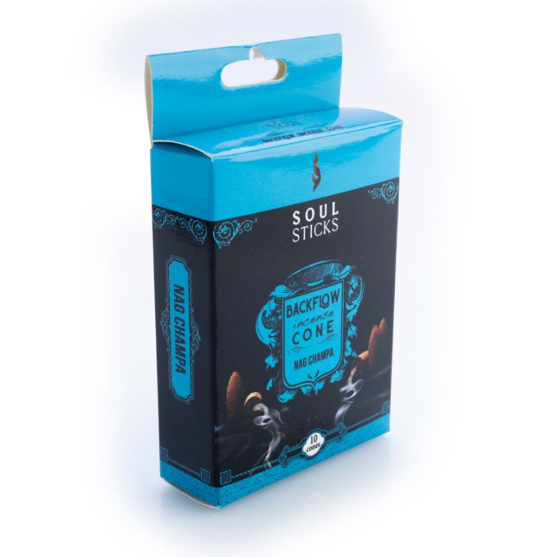 Backflow Incense Cone - Soul Sticks Nag Champa (12 Packs)