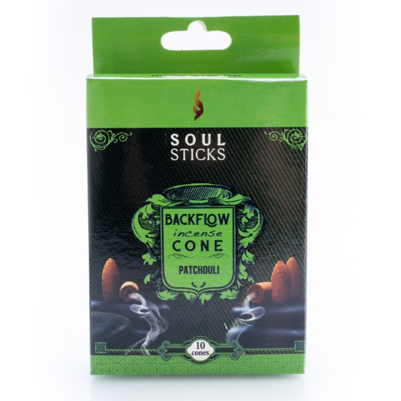 Backflow Incense Cone - Soul Sticks Patchouli (12 Packs)