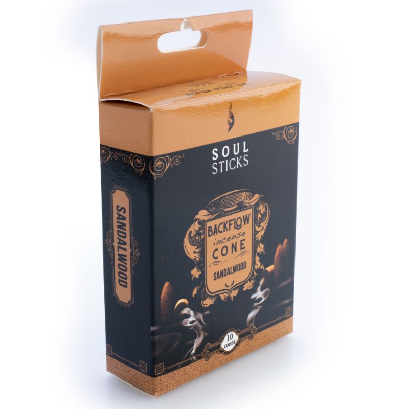 Backflow Incense Cone - Soul Sticks Sandalwood (12 Packs)