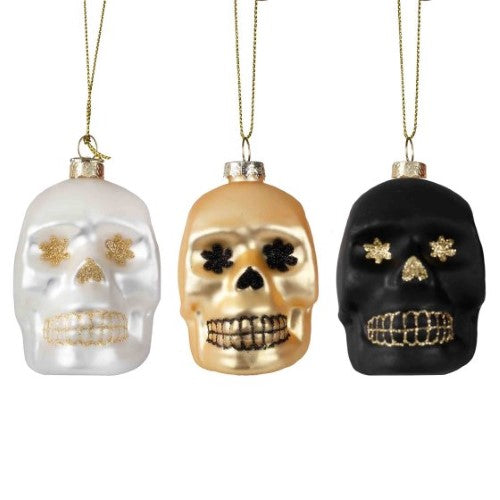 Deadly Soiree Skull Tree Decorations