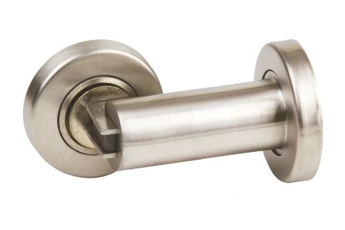 Wall/Floor Mounted Door Stop - Brushed Stainless Steel