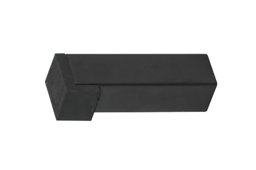 Square Door Stop - Black Powder Coated