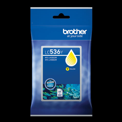 Brother LC536Y Genuine Yellow Ink