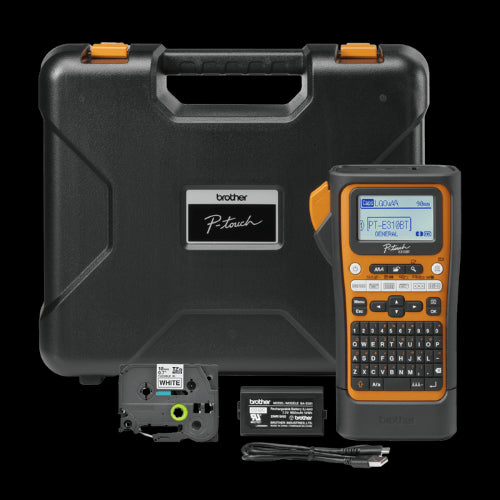 Brother P-Touch PT-E310BTVP Portable Bluetooth Electrician Label Maker