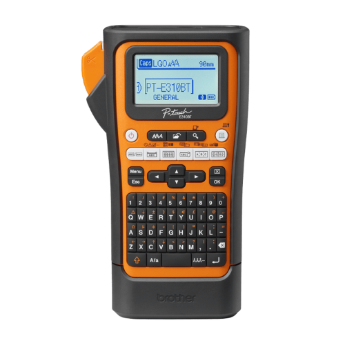 Brother P-Touch PT-E310BTVP Portable Bluetooth Electrician Label Maker
