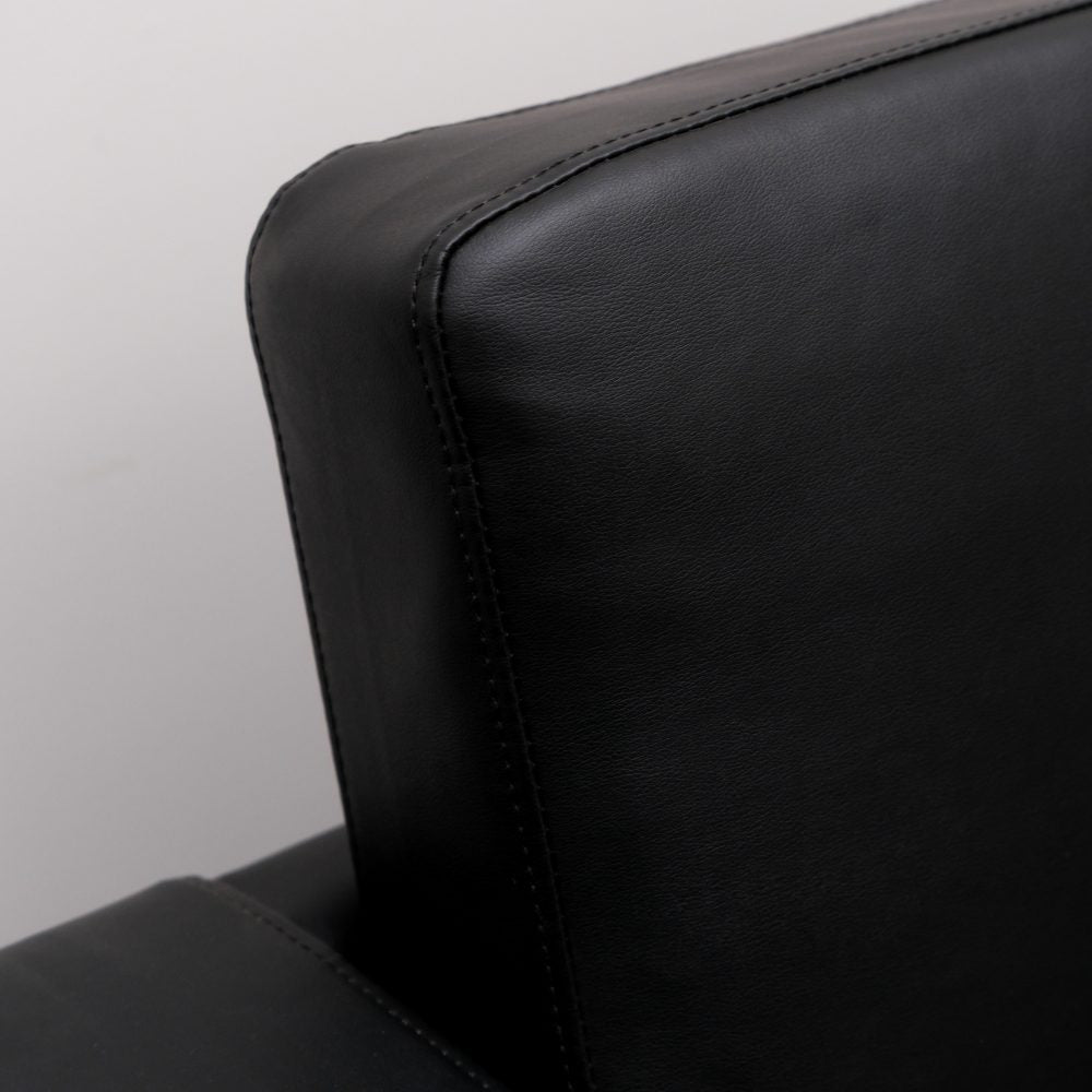 PU Sofa - Makers Gregor 2 Seater (Black)