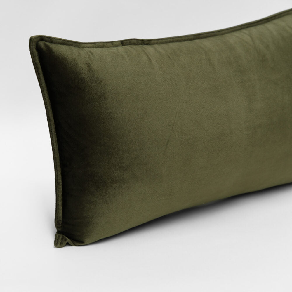 DreamGreen Verve Velvet Cushion Cover Fern - Breakfast
