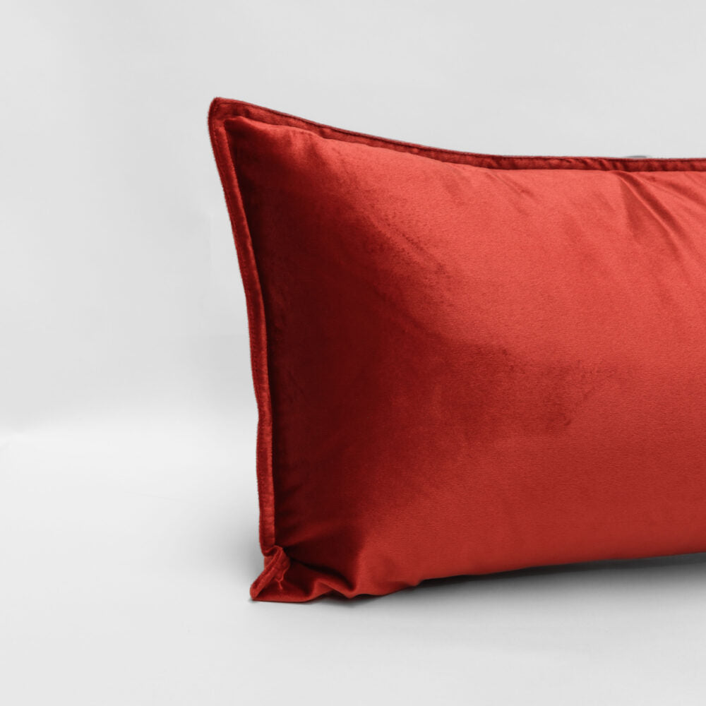 DreamGreen Verve Velvet Cushion Cover Russet - Breakfast