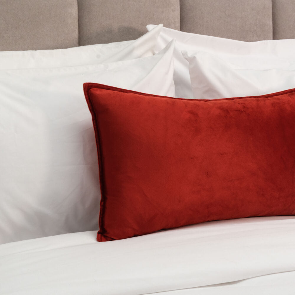 DreamGreen Verve Velvet Cushion Cover Russet - Breakfast