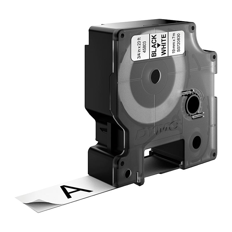 Dymo Blk on Wht 19mmx7m Tape