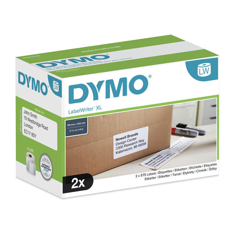 Dymo LW 59mm x 102mm White