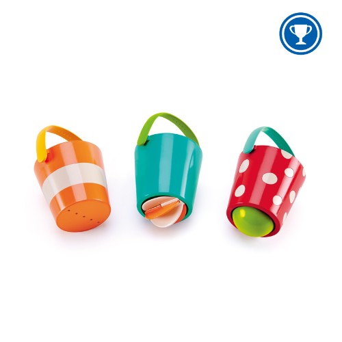 Hape - Happy Buckets Set - Bath Toy