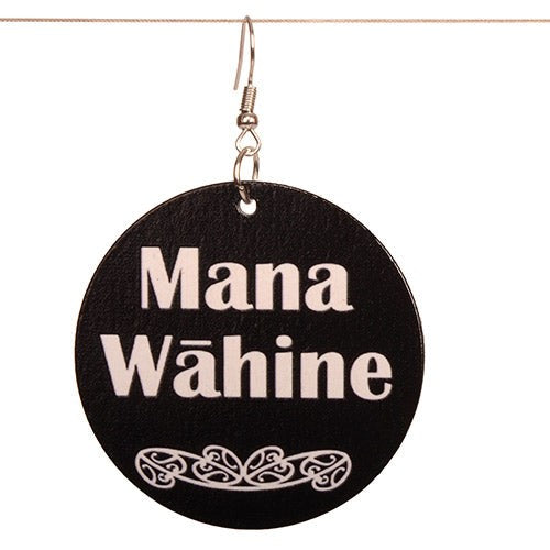 Earrings - Mana Wahine (5 x 5cm)
