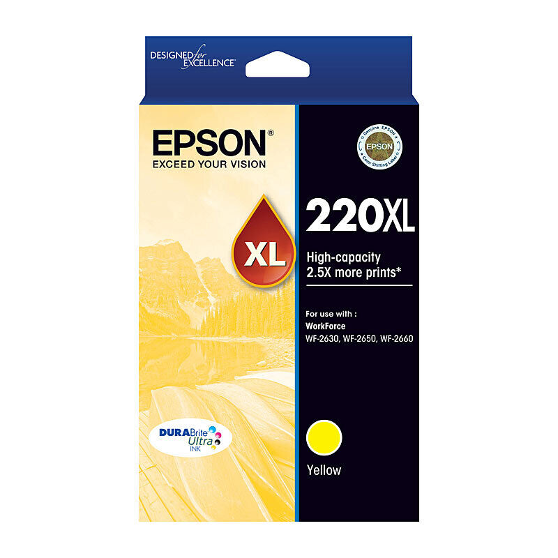 Epson 220 HY Yellow Ink Cartridge