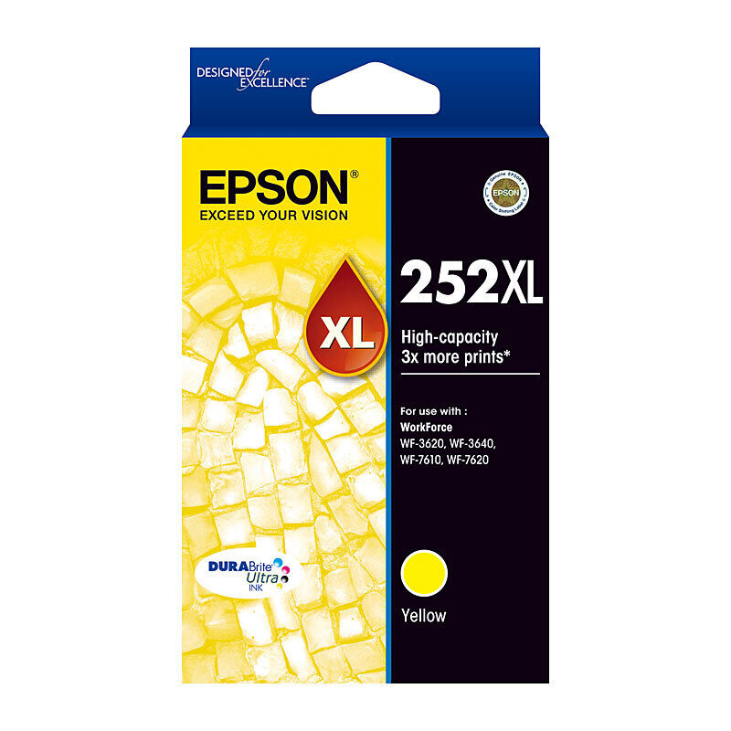 Epson 252 HY Yellow Ink Cartridge