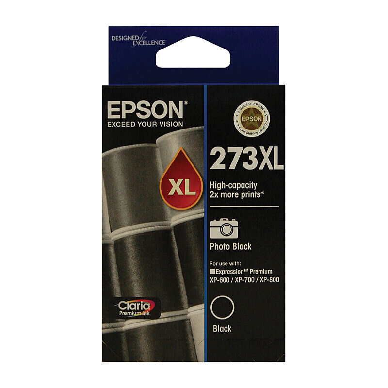 Epson 273 HY Phot Blk Ink Cartridge