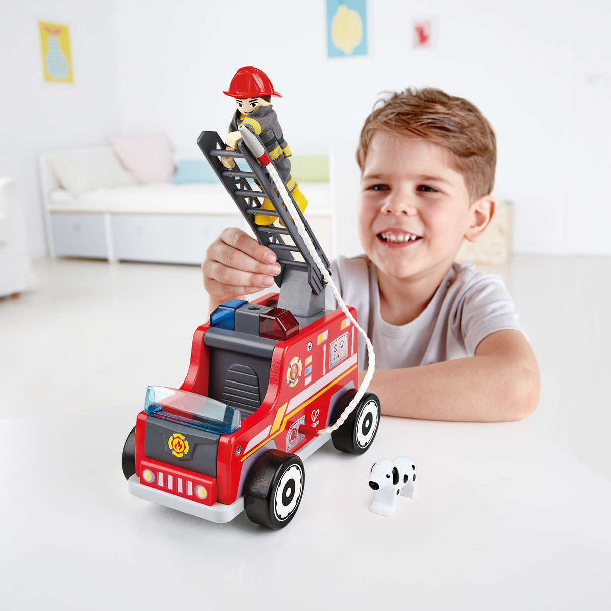 Hape - Fire Truck