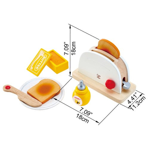 Hape - Pop-Up Toaster Set