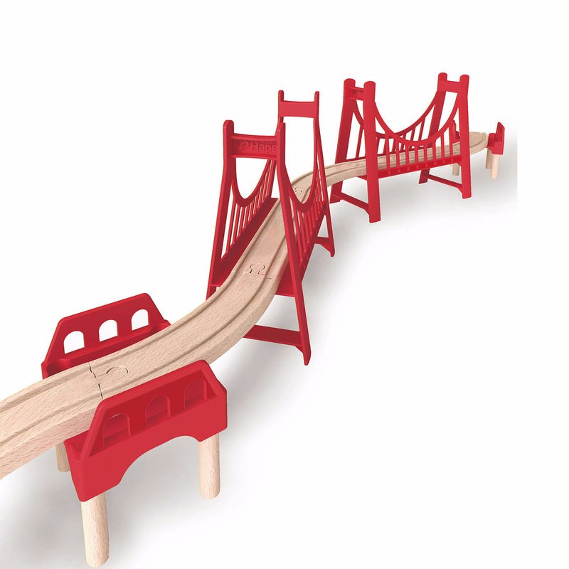 Hape - Extended Double Suspension Bri