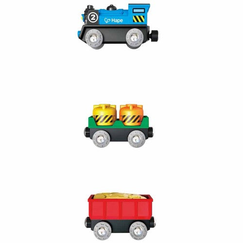 Hape - Battery Powered Rolling Stock Train Set