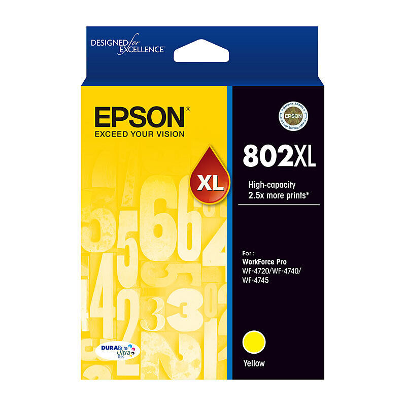 Epson 802 Yell XL Ink Cartridge