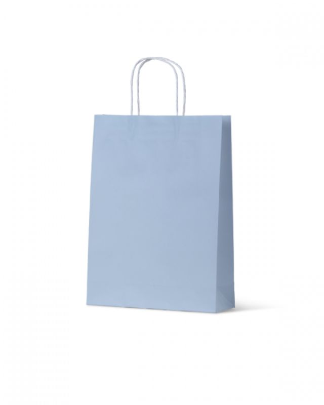 Paper Bags - Earth Collection French Blue Medium - 200 units