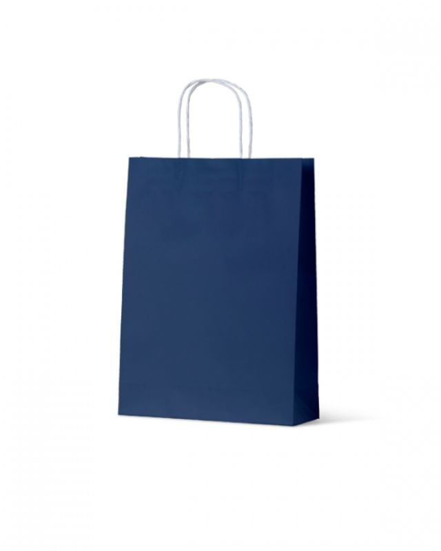 Paper Bags - Earth Collection Navy Medium - 200 units