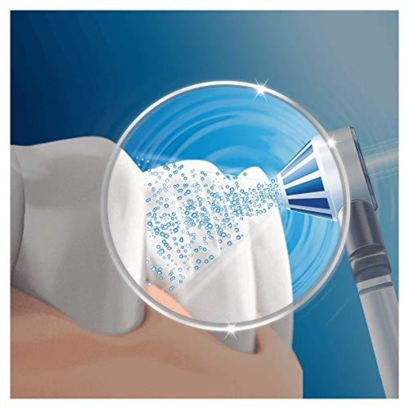 Oxyjet Refill nozzles for Oral-B Oxyjet, featuring micro-bubble technology for effective plaque removal and better gum health.