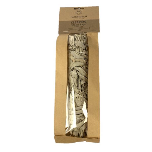 Earth Inspired 9 inch White Sage Smudge