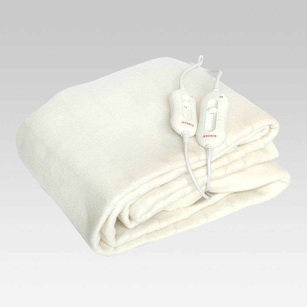 Singer Electric Blanket - Tie Strap Single