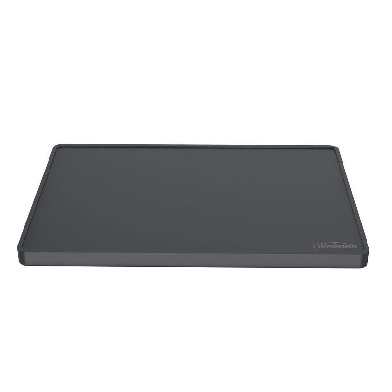 Sunbeam Barista Essentials Accessories Kit with grey tools for perfect espresso, milk frothing, and easy cleanup.