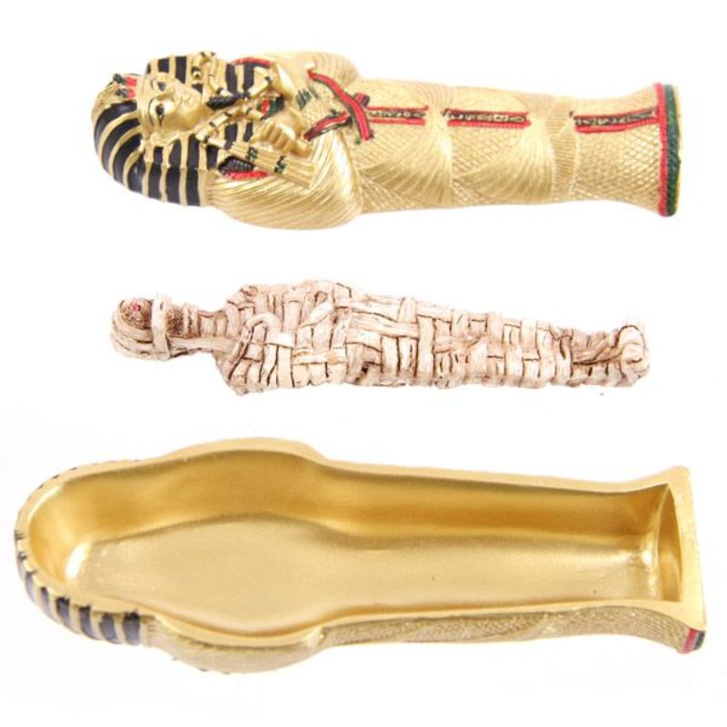 Ornament - Sarcophagus with Mummy (13cm)
