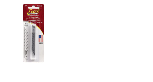 Durable 9mm snap-off blades for precise cutting in various materials, ideal for crafters and DIY projects.