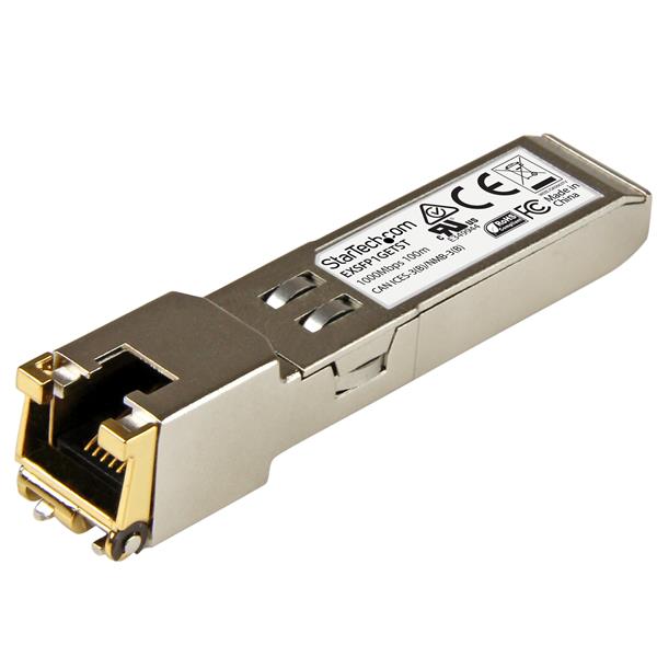 Juniper EX-SFP-1GE-T Compatible SFP Copper Module - 1GbE 10/100/1000BASE-T - 100m Reach